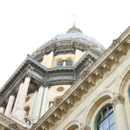 The Illinois State Capitol where Civil Servant Ministries ministers to lawmakers.